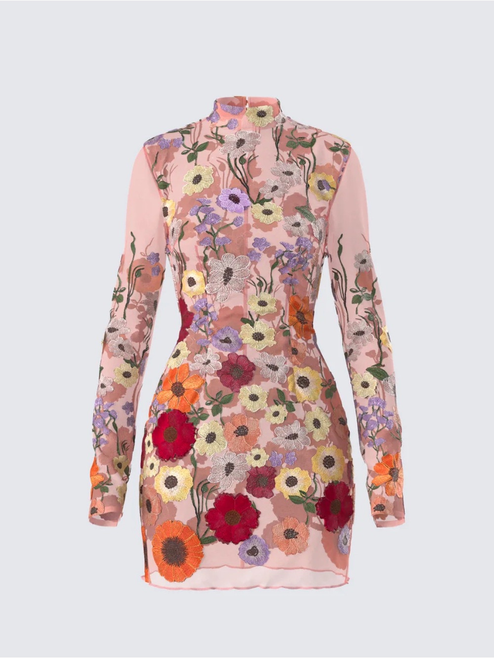 Finesse Flora Flower Mini Dress